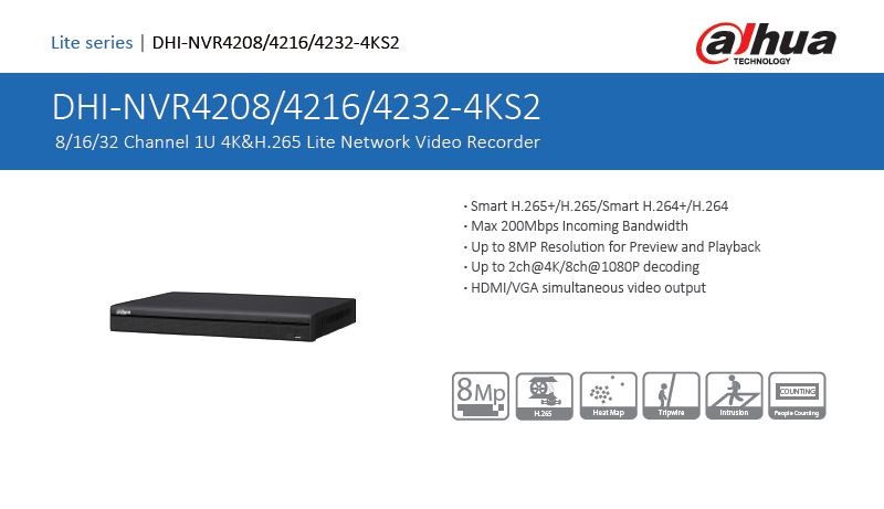Dahua NVR4232-4KS2