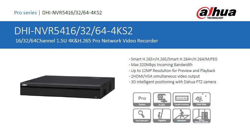 Dahua NVR5432-4KS2