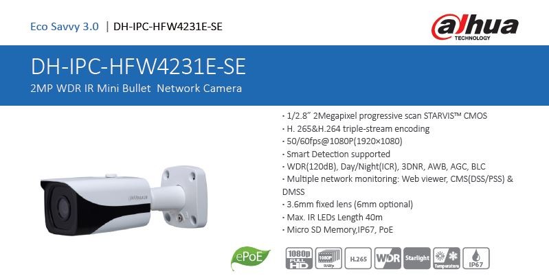 Dahua IPC-HFW4261E-SE