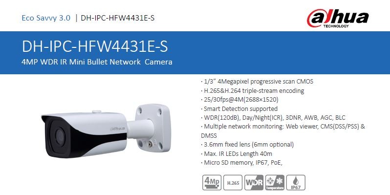Dahua IPC-HFW4431E-S