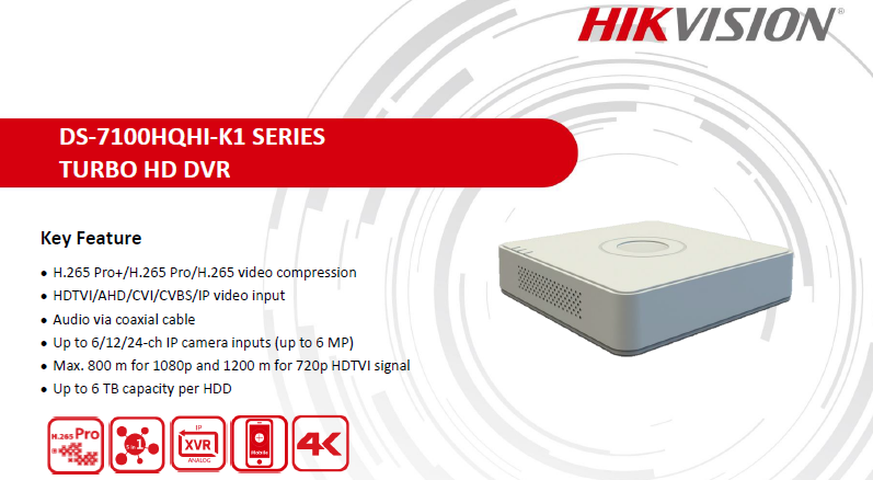 DVR DS-7116HQHI-K1