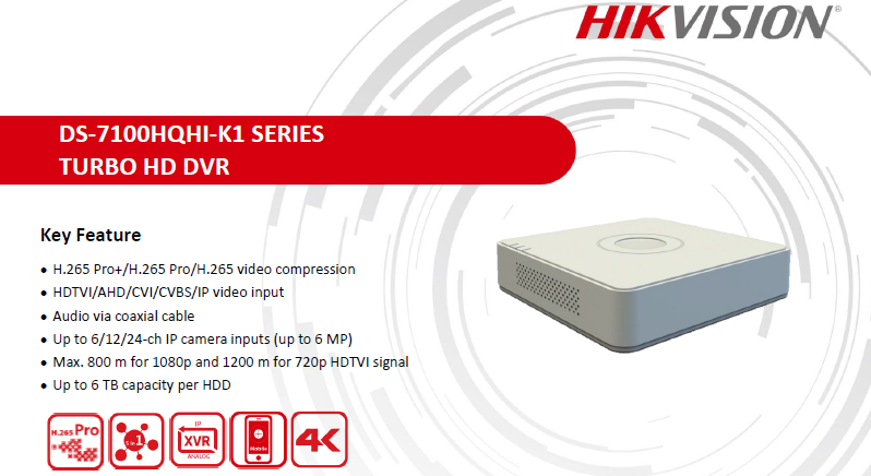 DVR DS-7116HQHI-K1(S)