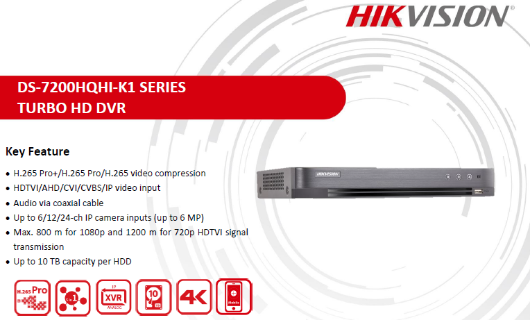 DVR DS-7204HQHI-K1