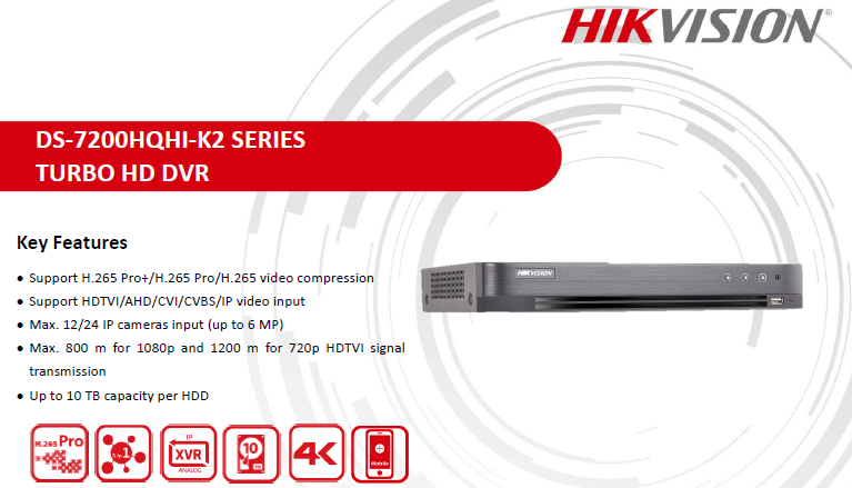 DVR DS-7216HQHI-K2