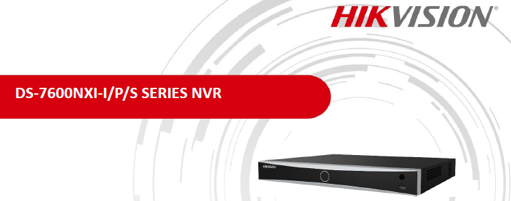 NVR DS-7608NXI-I2/8P/DS