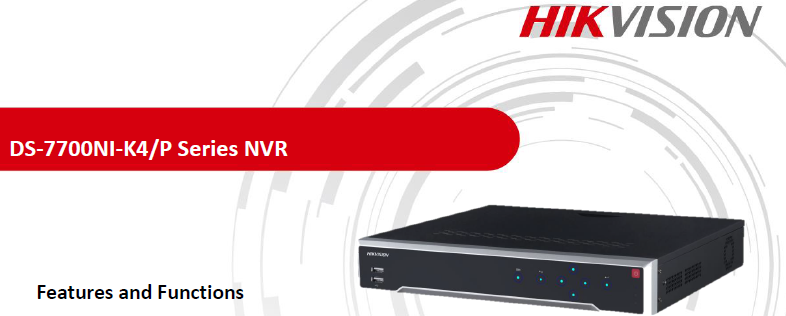 NVR DS-7732NI-K4/16P