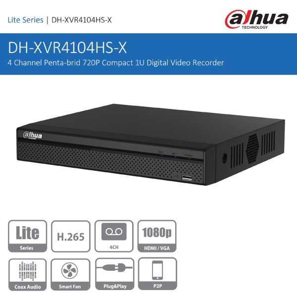 Dahua DH-XVR4104HS-X1