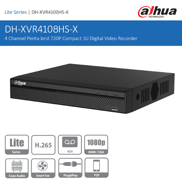 Dahua DH-XVR4108HS-X1