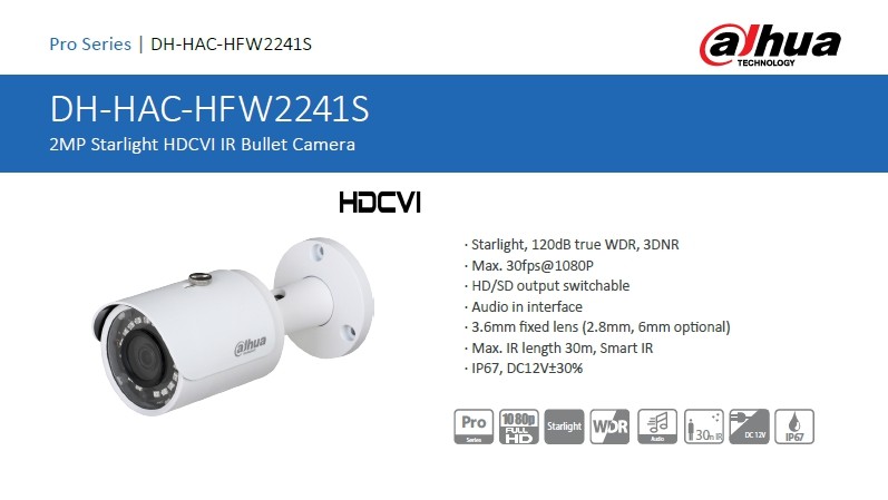 Dahua HACHFW2241S