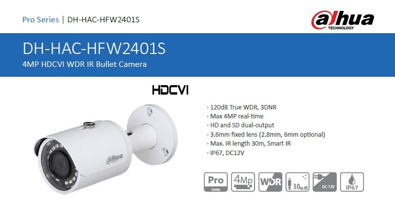 Dahua HAC-HFW2401S